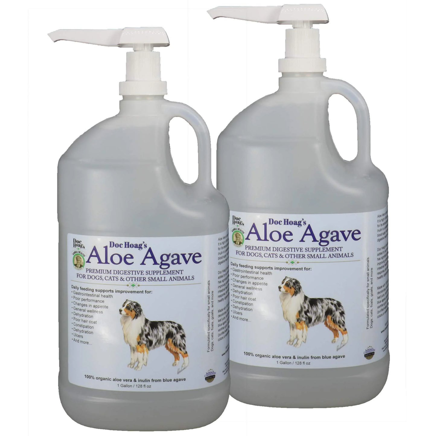 Aloe Agave Supplement for Dogs and Other Small Animals and Companion Pets