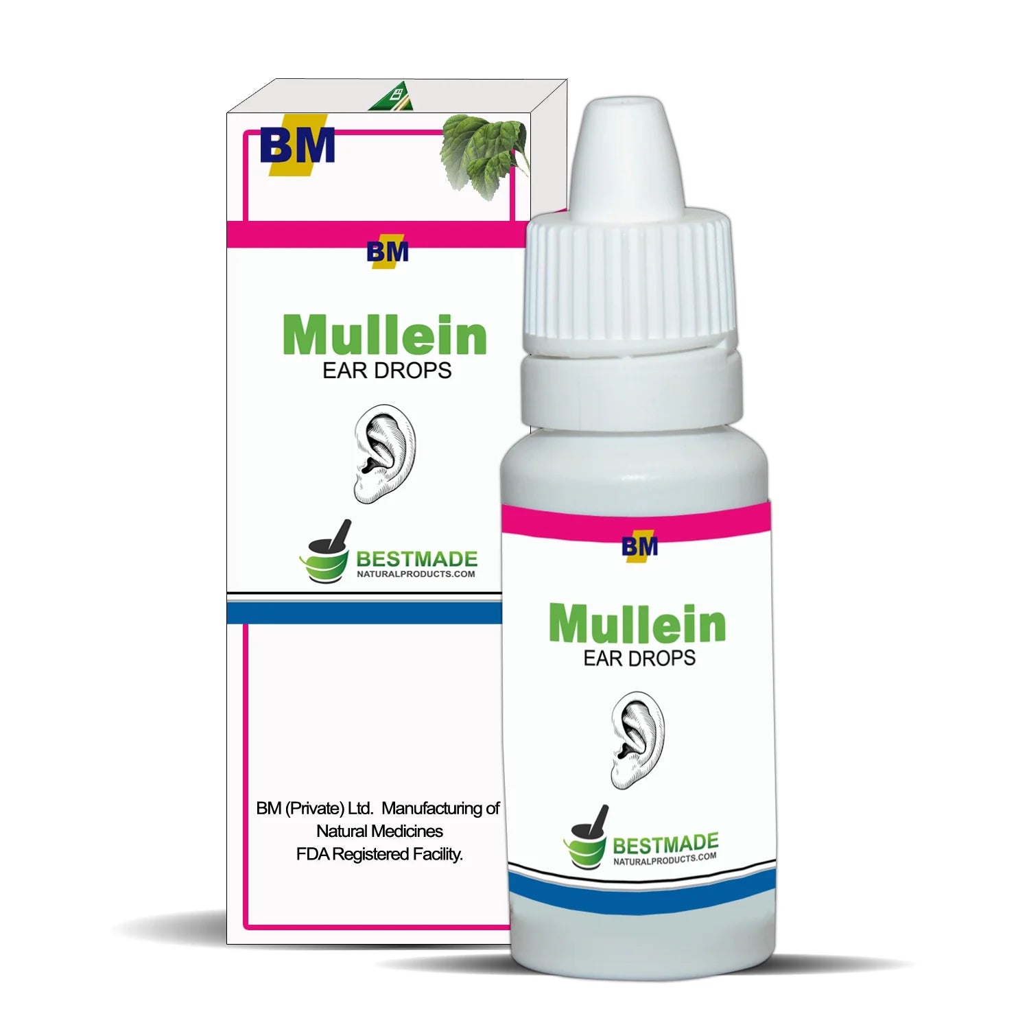 Bestmade Natural Infection Treatment Ear Drops SAFE for Pets