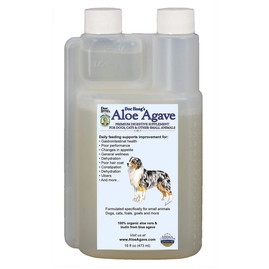 Aloe Agave Supplement for Dogs and Other Small Animals and Companion Pets